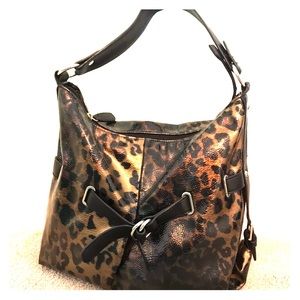 Cheetah print purse